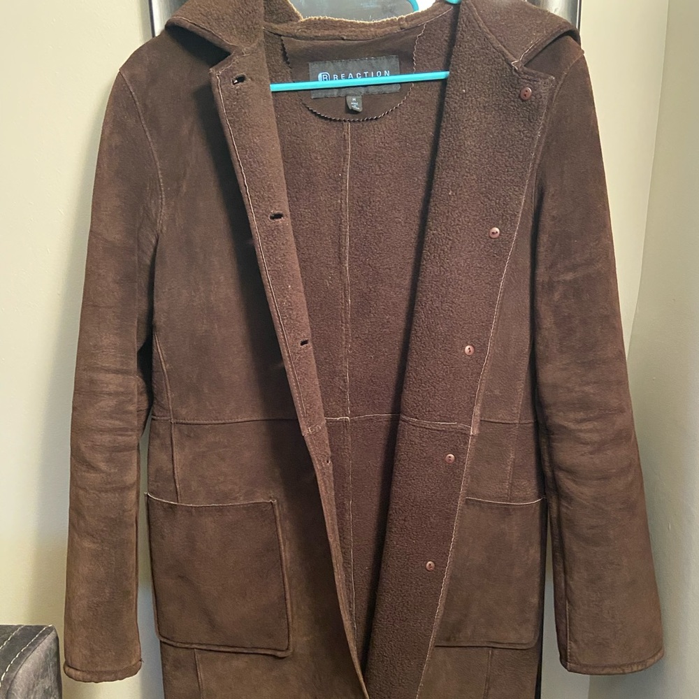 Kenneth Cole Suede Coat